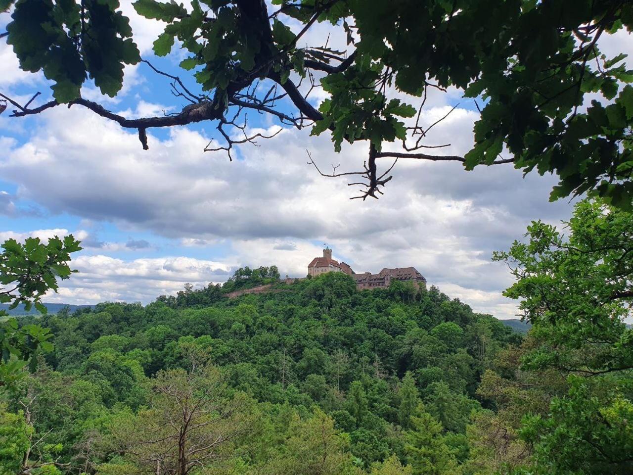 Zentral Gelegenes Apartment Am Fusse Der Wartburg 艾森纳赫 外观 照片