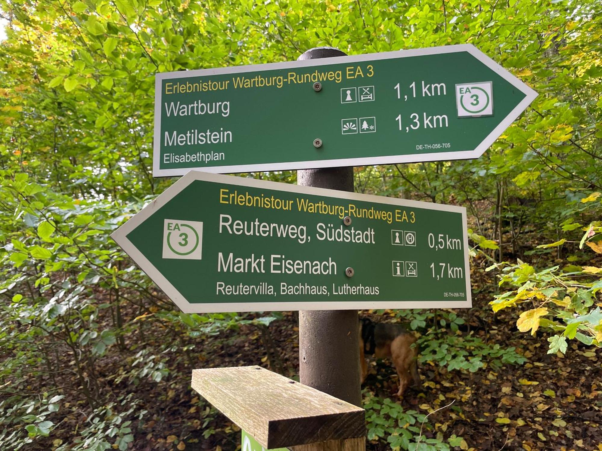 Zentral Gelegenes Apartment Am Fusse Der Wartburg 艾森纳赫 外观 照片