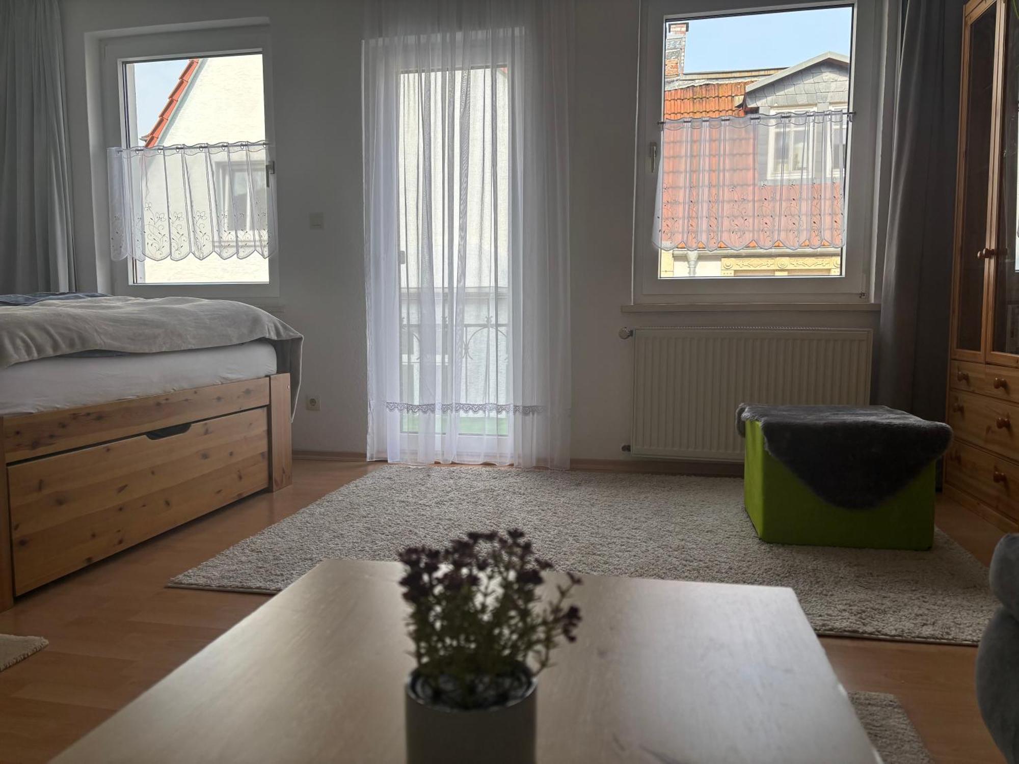 Zentral Gelegenes Apartment Am Fusse Der Wartburg 艾森纳赫 外观 照片